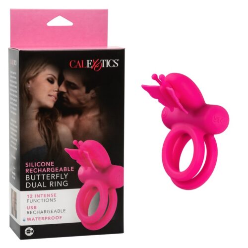 Silicone Rechargeable Butterfly Ring