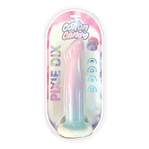 Pixie Dix 6.5″ Silicon Dildo Cotton Candy