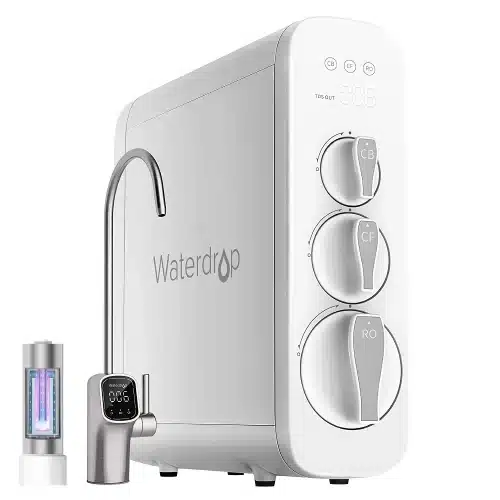 800 GPD Tankless RO System with UV Sterilizing Light - Waterdrop G3P800