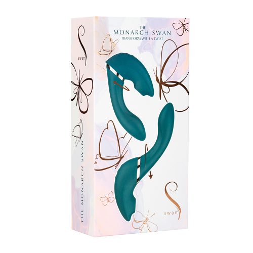 The Monarch Swan Teal