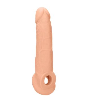 9″ Penis Extender with Rings Flesh